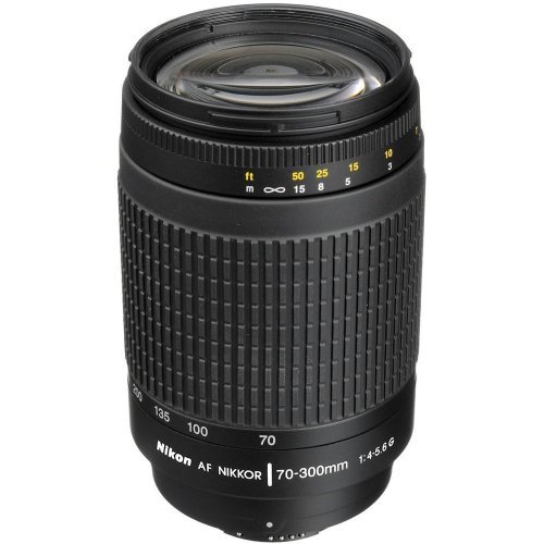 海外ブランド Nikon AF Zoom Nikkor 70-300mm F4-5.6G ブラック (VR