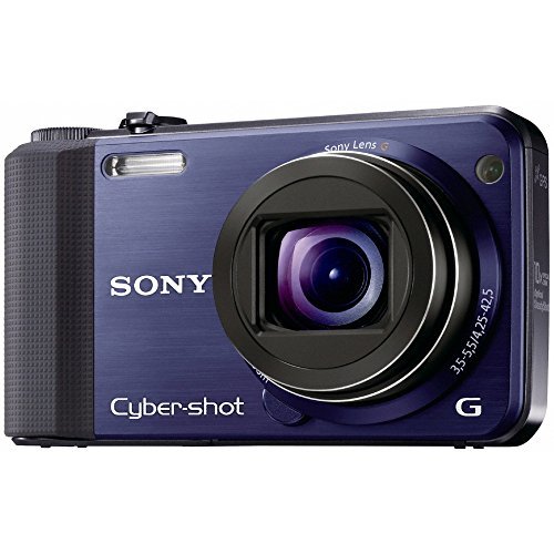 ソニー SONY デジタルカメラ Cybershot HX7V 1620万画素CMOS 光学x10 ブルー DSC-HX7V/L　(shin
