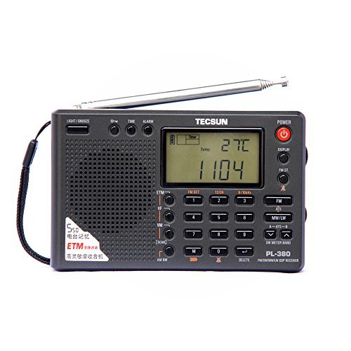 高質 XHDATA? TECSUN PL-380（日本語版取扱説明書） ラジオデジタル PLL ポータブルラジオFM ステレオ/LW/SW/M　(shin その他