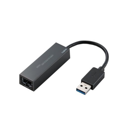 ロジテック 有線LANアダプタ Nintendo Switch 動作確認済 USB 3.0 ギガビット対応 LAN-GTJU3　(shin