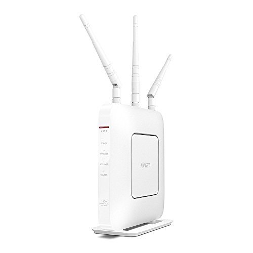 BUFFALO WiFi 無線LAN ルーター WXR-1901DHP3 11ac ac1900 1300+600Mbps デュアルバン　(shin