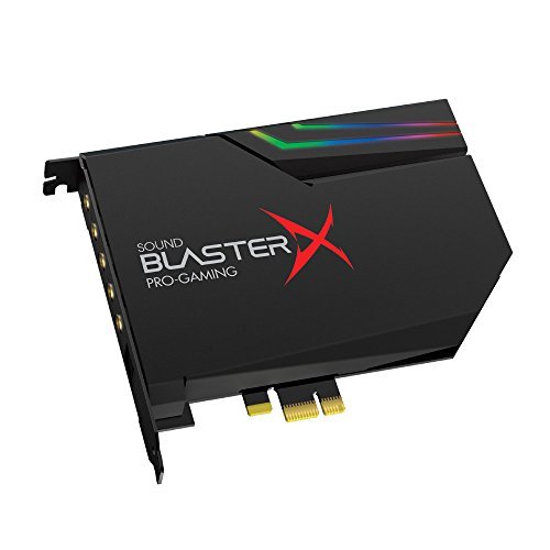 Creative Sound BlasterX AE-5 ブラック 最大32bit/384kHz ハイレゾ LED ゲーミング サウンド　(shin_画像1