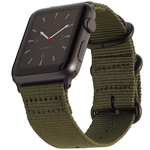 (ケータージェット) Carterjett Apple Watch用ナイロンバンド NATOベルト 38mm+42mm S/M/L/XL　(shin_画像1