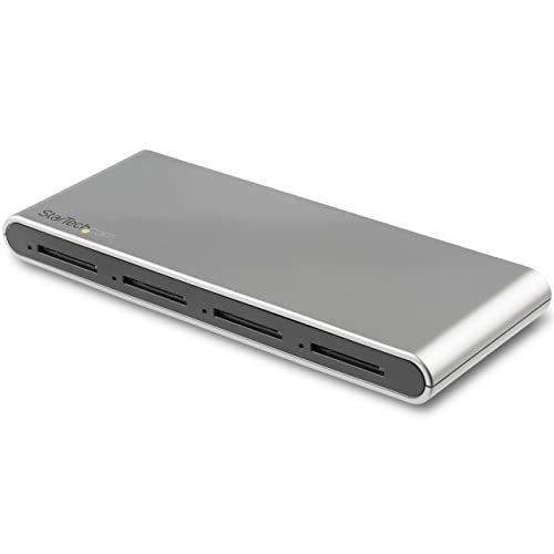 StarTech.com SDカードリーダー／USB Type-C & Type-A接続／4スロット／USB 3.1 （10Gbps）／　(shin