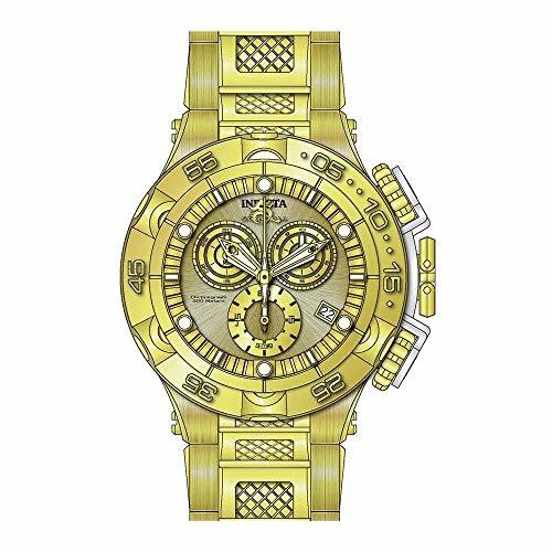 Invicta Men´s 27677 Subaqua Quartz Chronograph Gold Dial Watch　(shin