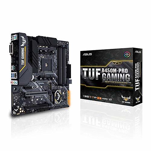 ASUS AMD B450 搭載 AM4 対応 マザーボード TUF B450M-PRO GAMING【MicroATX】【 第3世代 　(shin_画像1