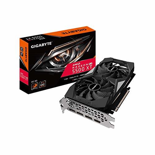 美品】 RX5500XT搭載グラフィックボード Radeon AMD GIGABYTE GDDR6 GV