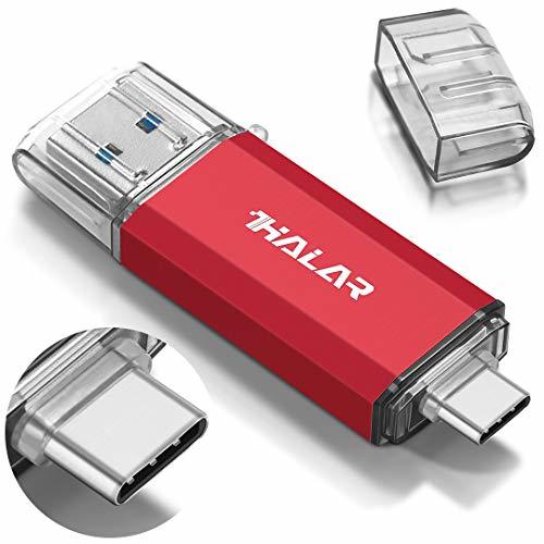 Thkailar タイプC USBフラッシュドライブ(Type - C usb3.1 gen1 + usb3.0)高速デュアルフラッシュ　(shin