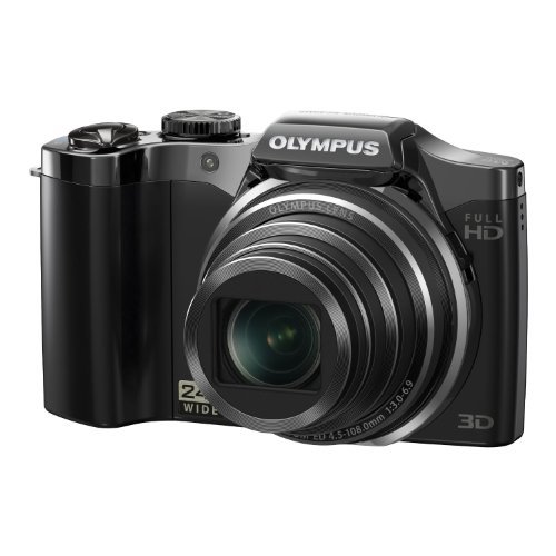 OLYMPUS デジタルカメラ SZ-30マルチレコーディング ブラック 1600万画素 光学24倍ズーム 広角25mm 3.0型液晶 　(shin_画像2