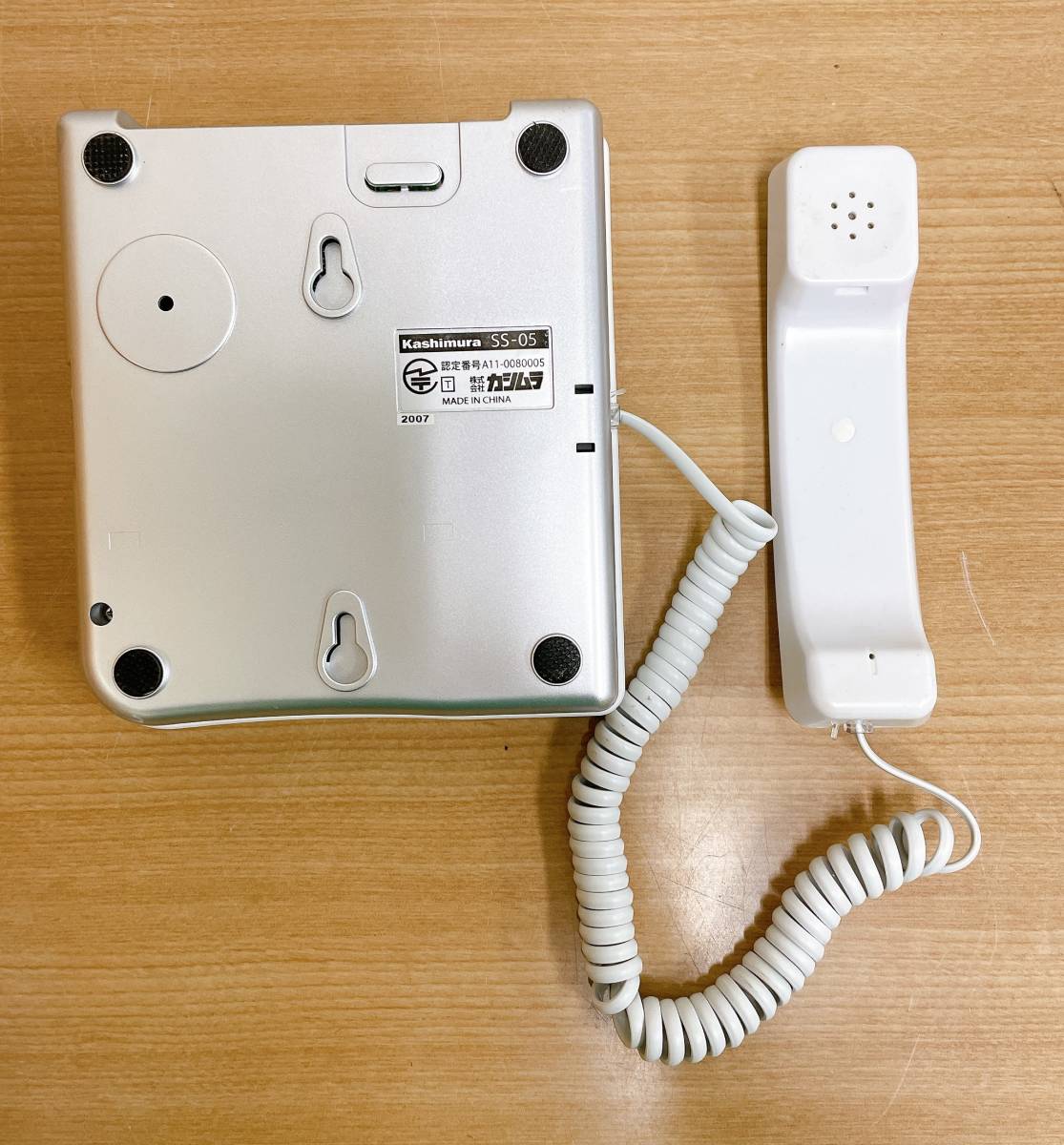 [ Kashimura answer phone machine simple phone ]SS-05/ box manual equipped */A510-023