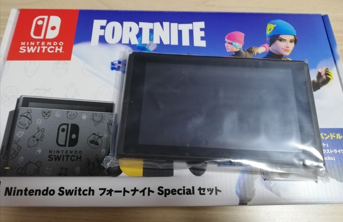 新品未使用】新型 Switch本体のみ フォートナイトSpecialセット 任天堂