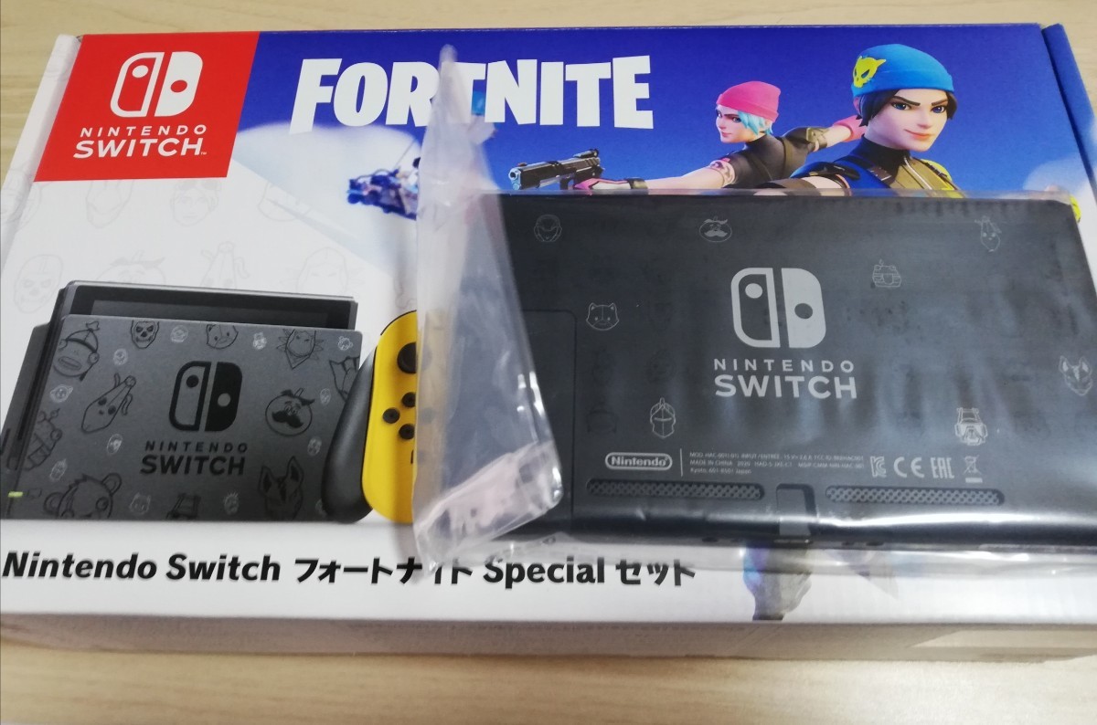 新品未使用】新型 Switch本体のみ フォートナイトSpecialセット 任天堂