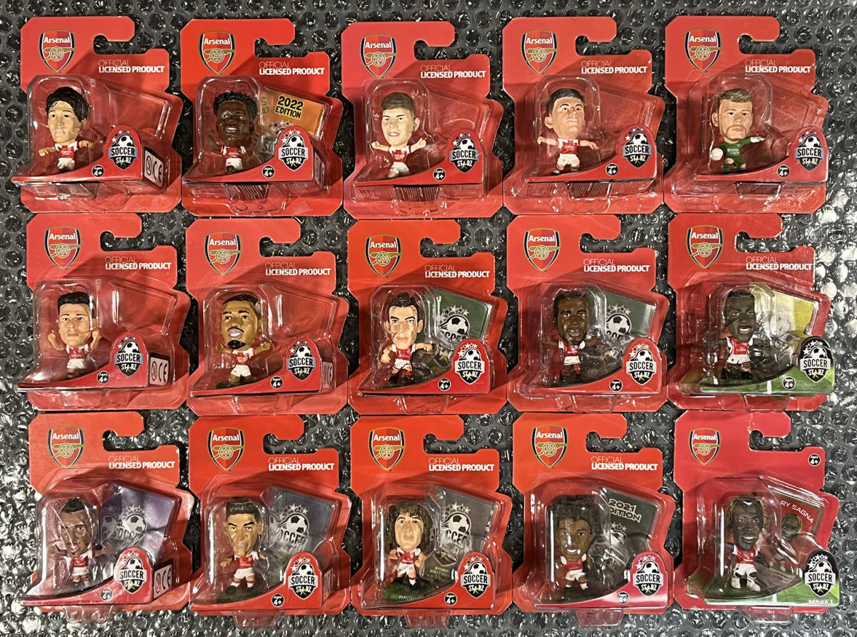 Y22)Soccerstarz Arsenal 15 Figure set サッカースターズ アーセナル 15体 #Martinelli #Saka  #冨安健洋【￥1～スタート多数出品中】(サッカー)｜売買されたオークション情報、Yahoo!オークション(旧ヤフオク!) の商品情報をアーカイブ公開  - オークファン（aucfan.com）