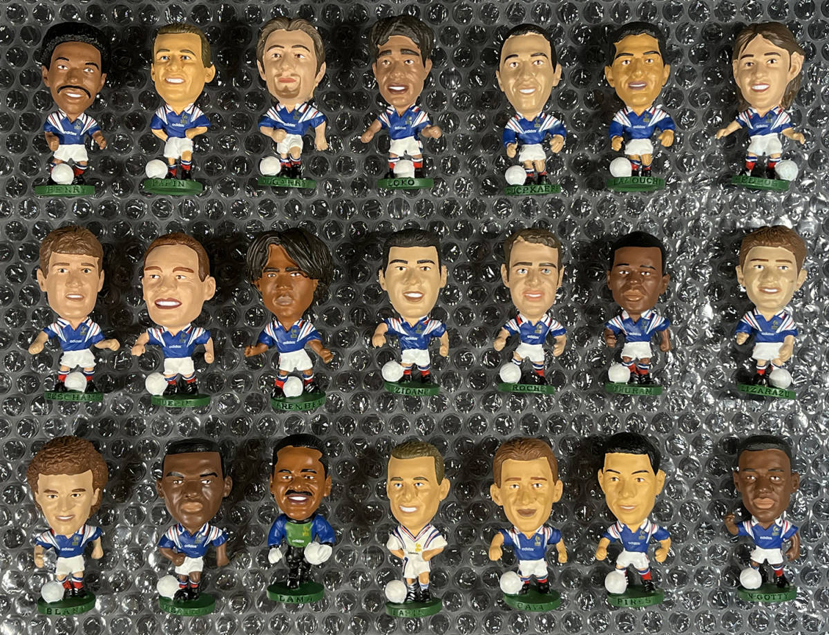 HeadLiners France 21 figure set ヘッドライナーズ フランス代表 21体
