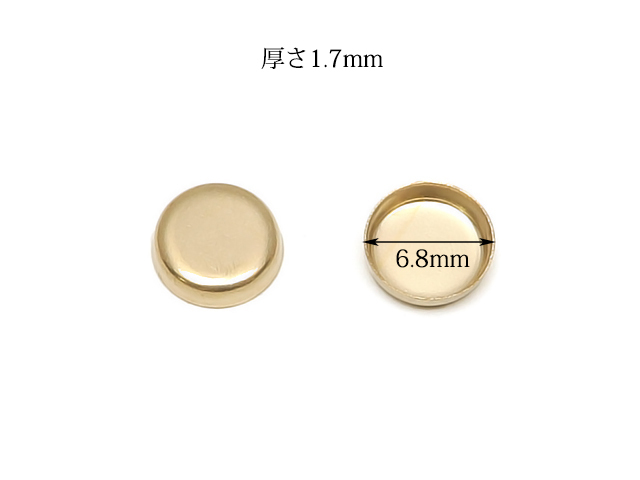 14KGF ベゼルキャップ 6mm【2コ販売】 / 14K-599TMG_画像2