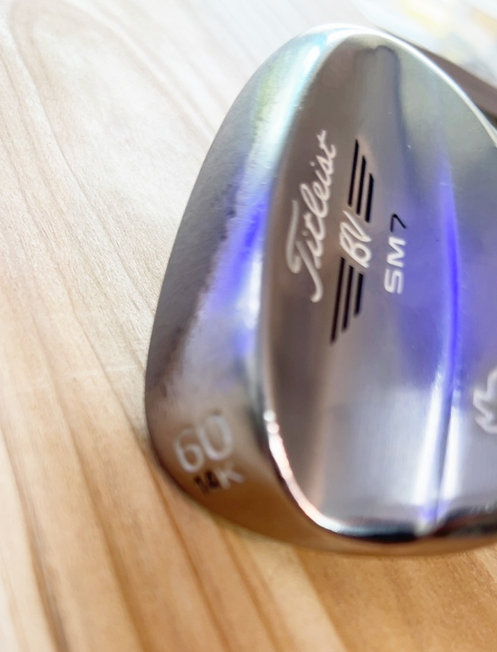 ★超スピン角溝加工済★ タイトリスト Titleist ボーケイ BV SM7 60° 14K ウエッジ N.S.PRO modus3 105 WEDGE_画像2