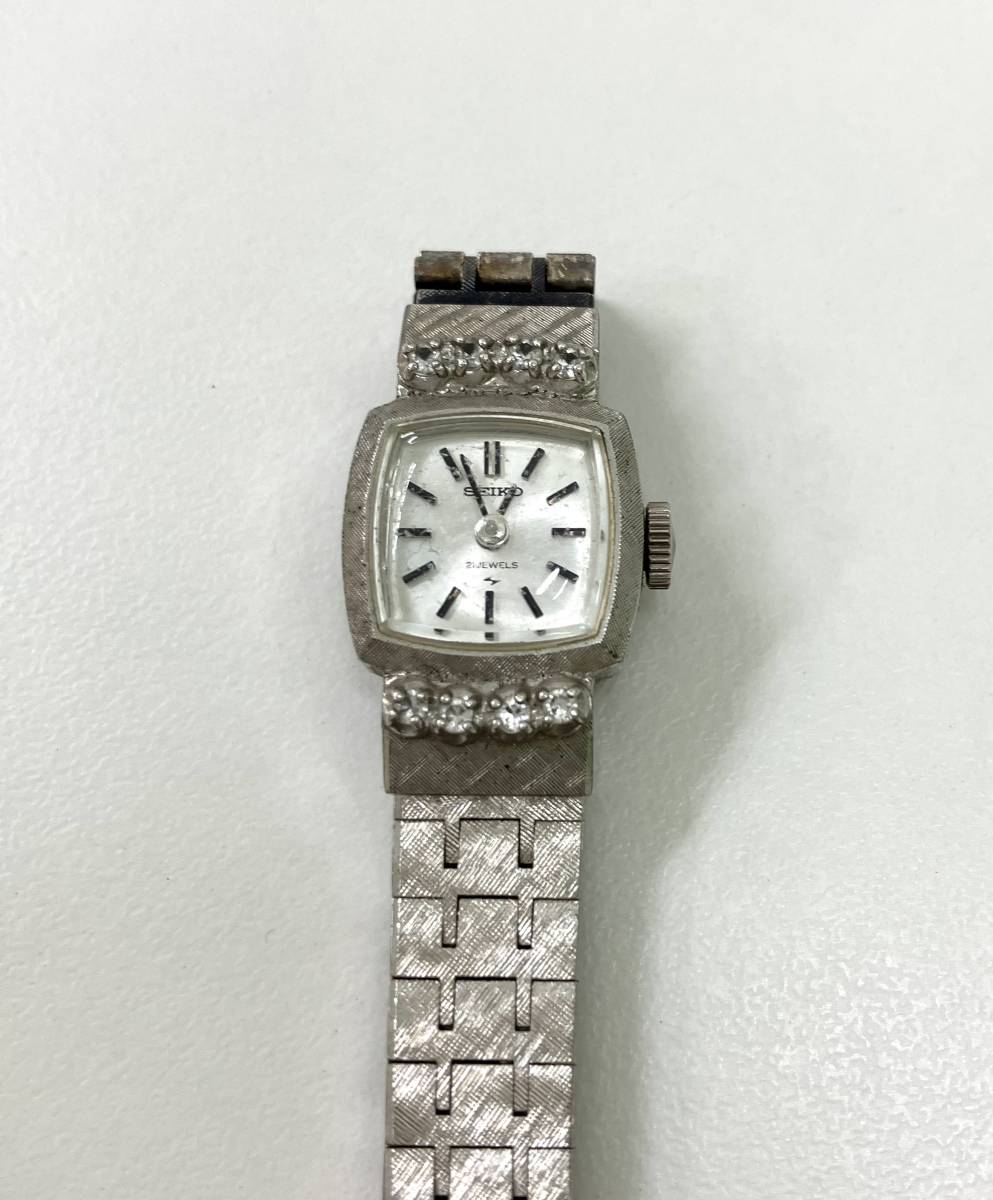 【TT9977】SEIKO 11-3330 レディース手巻き 腕時計 レトロ オールド アンティーク 時計_画像2
