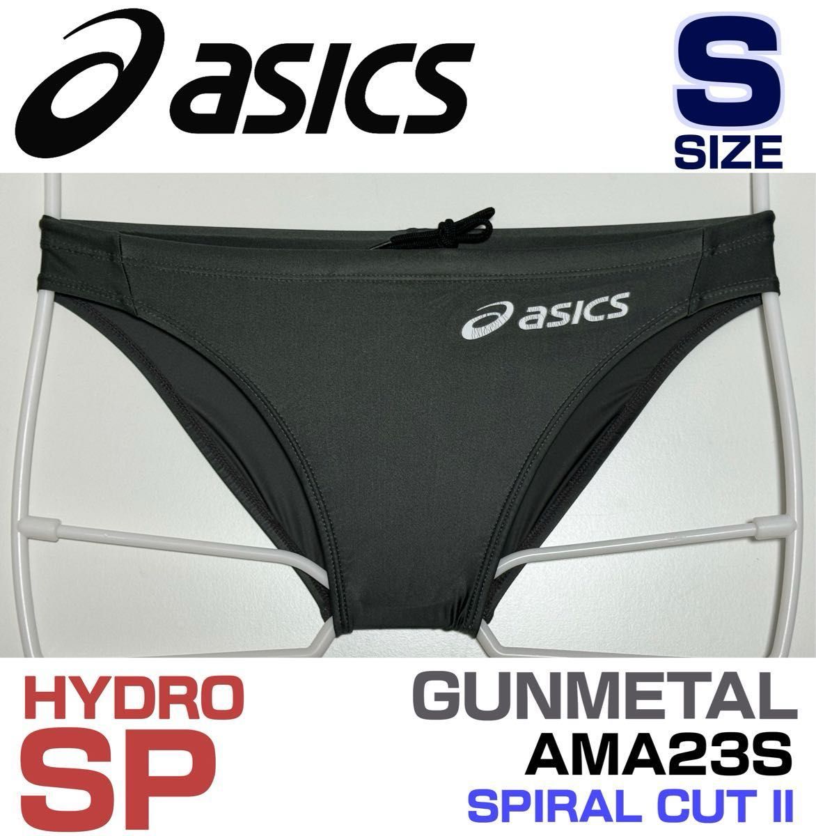 asics 競泳水着 ハイドロSP AMA23S ガンメタリック Sサイズ asics 競泳水着 ハイドロSP AMA23S ガンメタリック Sサイズ