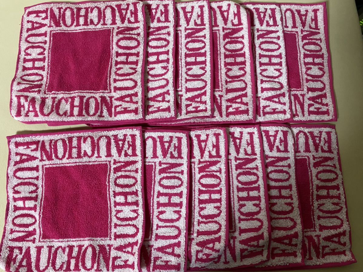 FAUCHON/フォション【新品】ミニタオルハンカチ12枚組_画像1