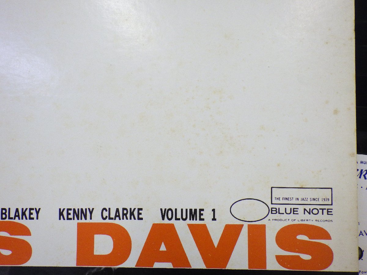LP レコード BLUE NOTE MILES DAVIS マイルス デイヴィス 第1集 Volume 1 【 E+ 】 E10776Z_画像2