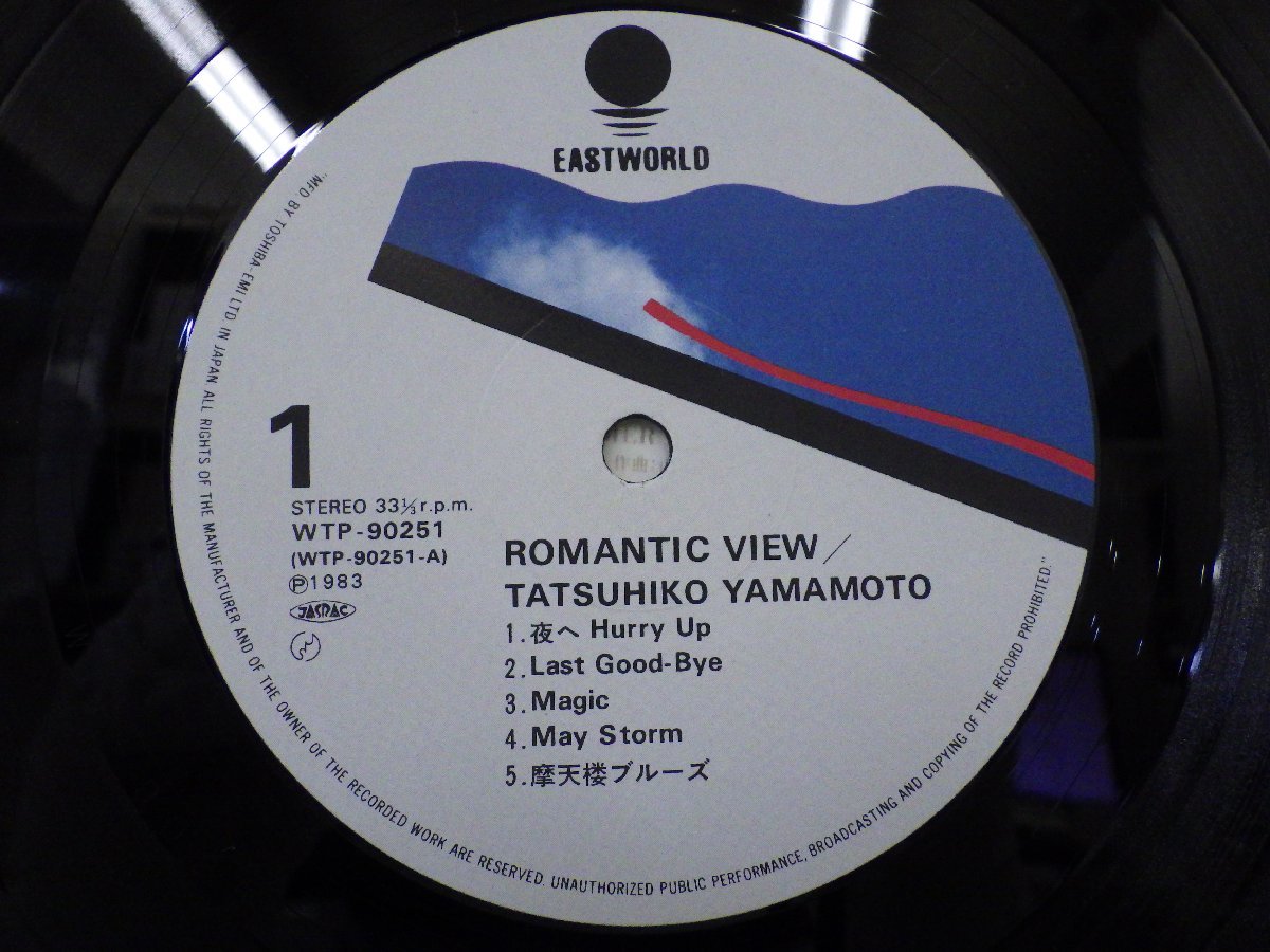 LP レコード 山本達彦 TATSUHIKO YAMAMOTO ロマンティック ビュー ROMANTIC VIEW 【 E+ 】 E10605Z_画像3