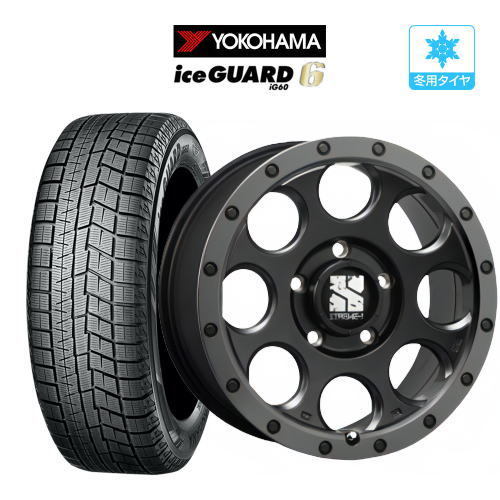 スタッドレスタイヤ ホイール 4本セット MLJ エクストリーム XJ03 YOKOHAMA アイスガード IG60 215/65R16_画像1