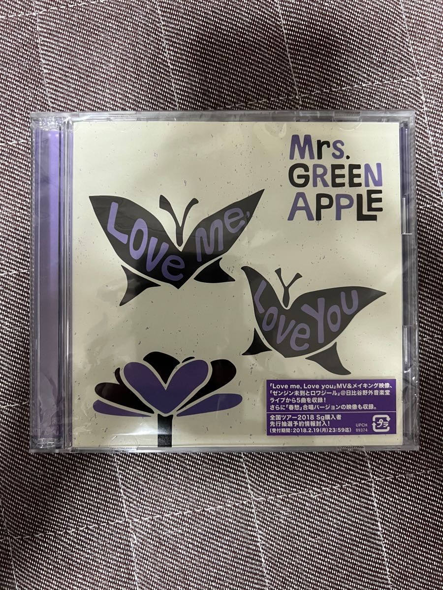 Love me, Love you 初回限定版 初回限定盤 Mrs.GREEN APPLE