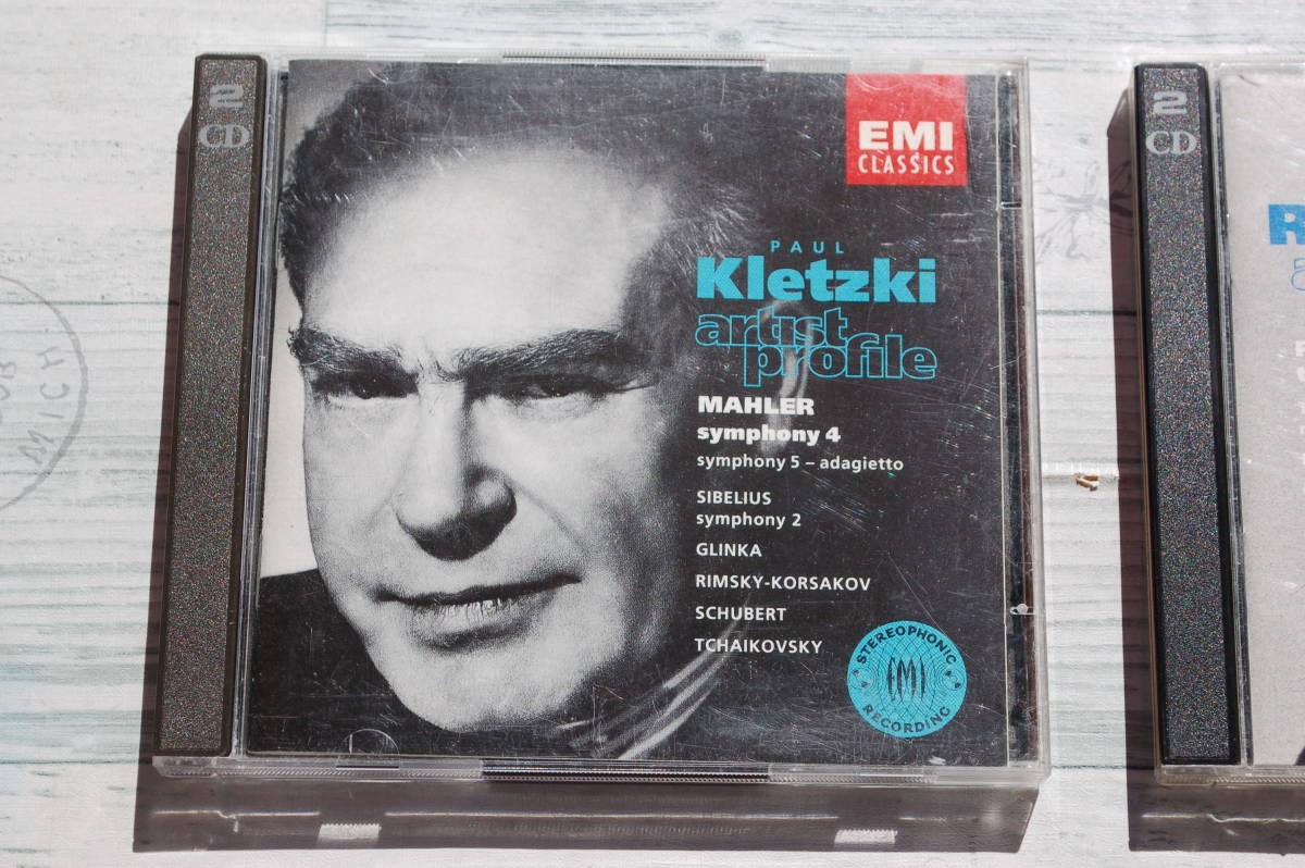 アルトゥール・ロジンスキの芸術@ムソルグスキー/R=コルサコフ/チャイコフスキー／パウル・クレツキ@シベリウス2/マーラー：交響曲4番/4CDの画像2