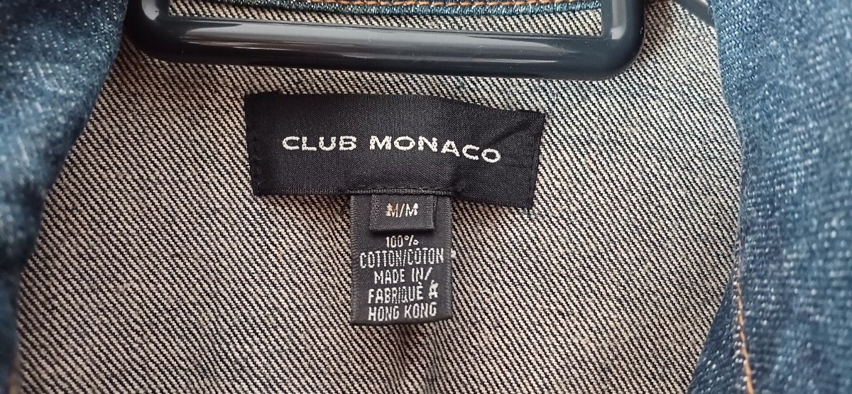 CLUB  MONACO クラブモナコ　デニムハーフコート　used 