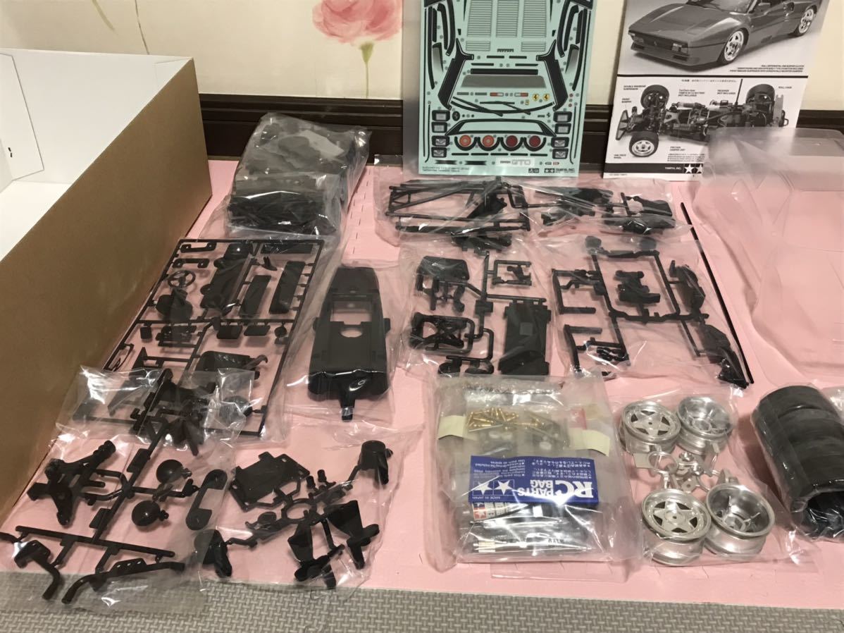 送料無料　1/12 未組み立て　タムテックギア フェラーリ 288GTO ラジコン車体 タミヤ TAMIYA TamTech-Gear FERRARI GT-01シャーシ