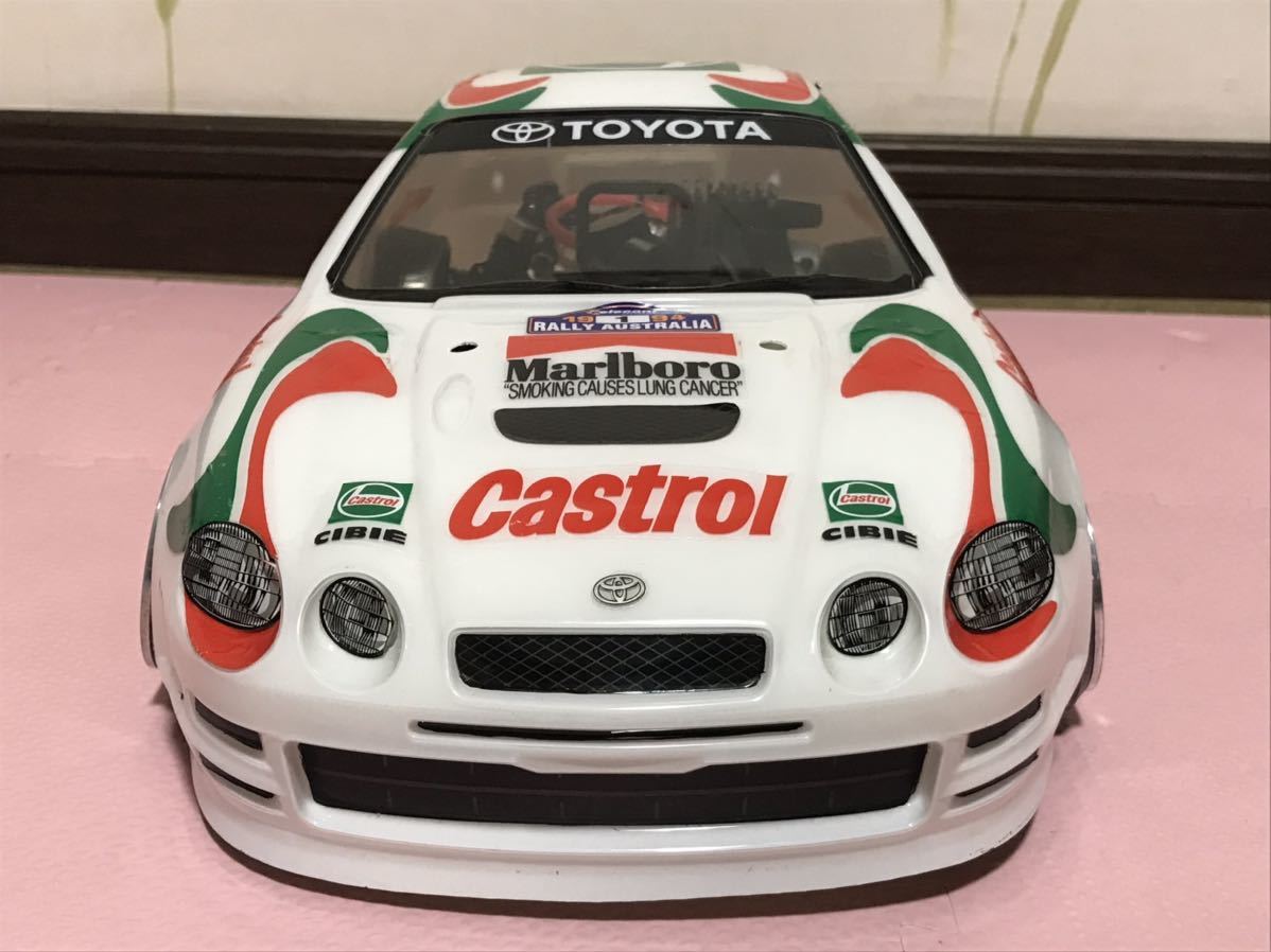 送料無料 1/10 トヨタ セリカ カストロール ラリーカー ラジコン 送料無料 1/10 トヨタ セリカ カストロール ラリーカー ラジコン