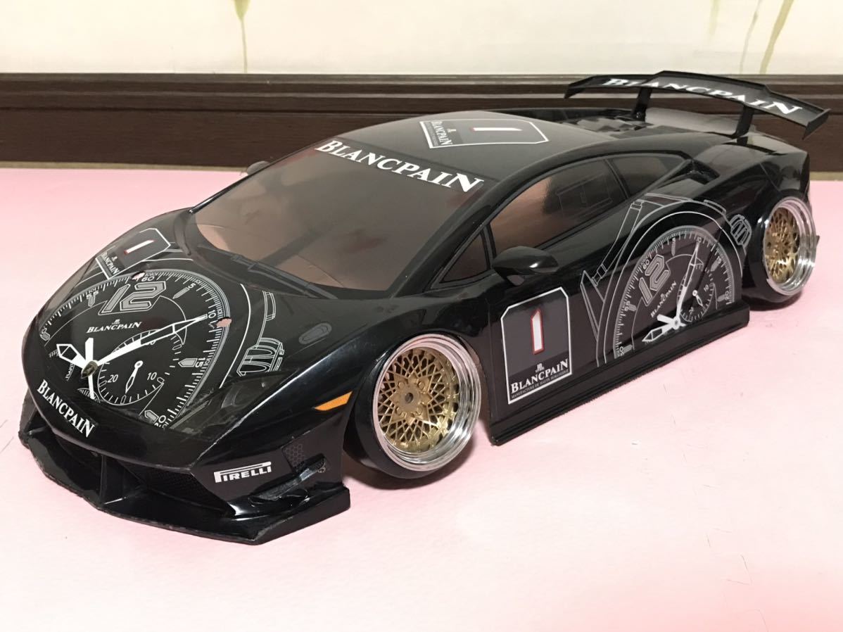 送料無料　1/10 フルLED仕様 ランボルギーニ ガヤルド LP560-4 スーパー トロフェオ ラジコンボディ タミヤ TAMIYA LAMBORGHINI GALLARDO_画像4