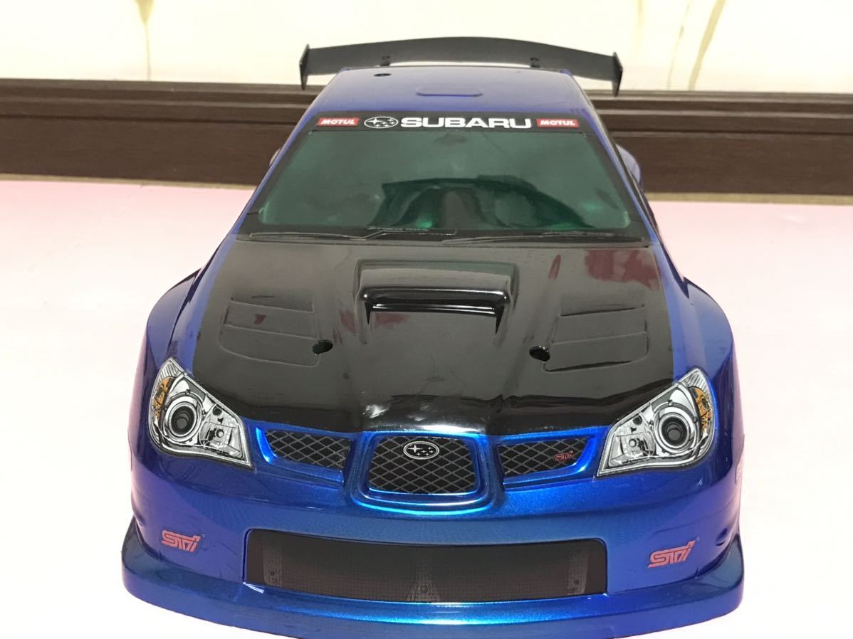 送料無料　1/10 スバル　インプレッサ STI ラジコンボディ　hpi racing SUBARU IMPREZA