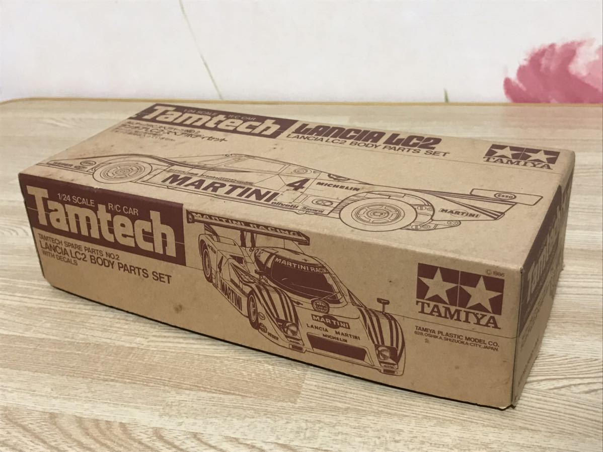 送料無料　当時物　1/24 ランチア LC2 スペアボディセット　タミヤ タムテック TAMIYA Tamtech LANCIA ラジコンボディ レーシングカー