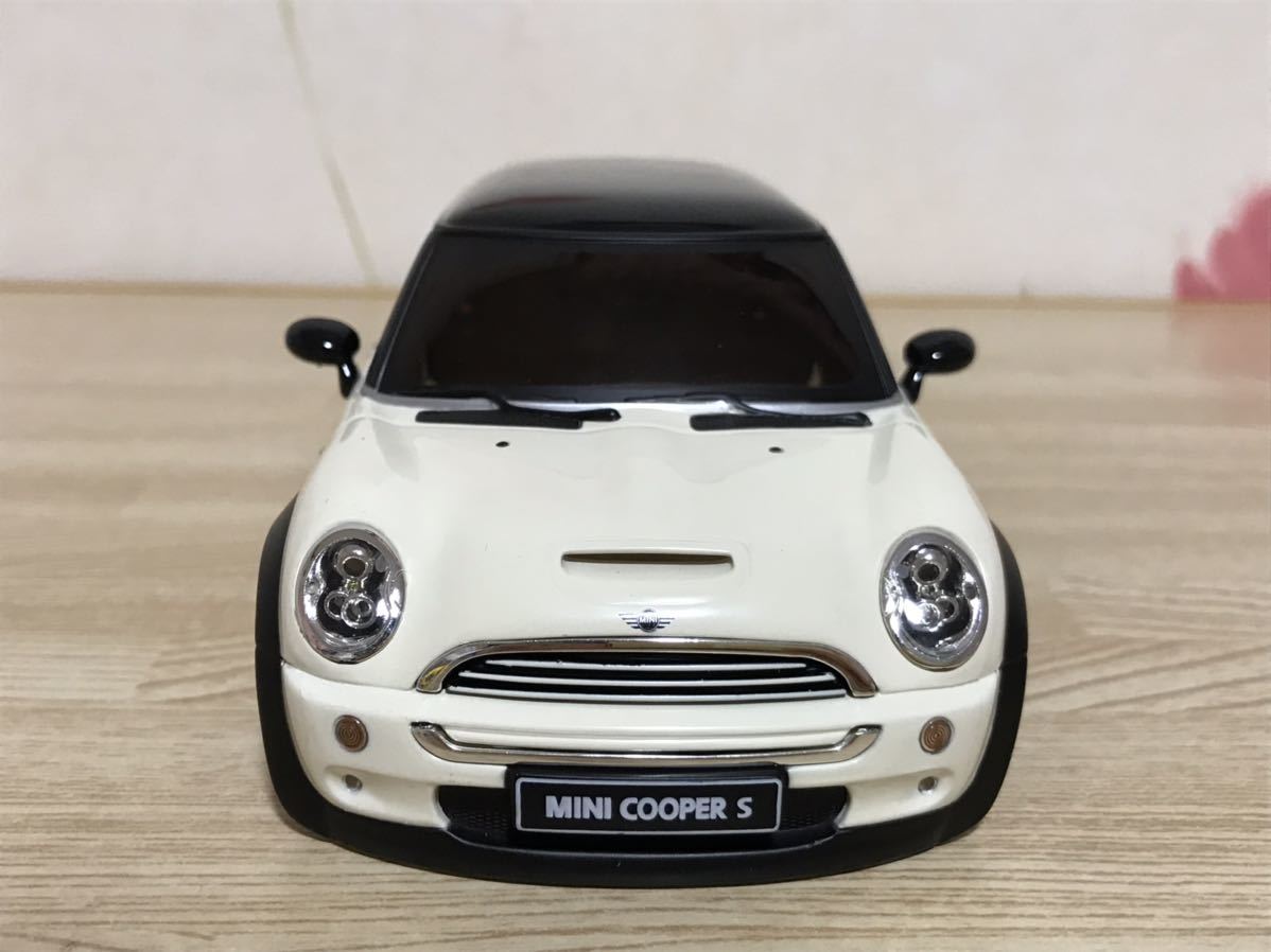 送料無料　未走行　京商ミニッツレーサー用　ミニクーパーS ホワイト　塗装済　ラジコンボディ　KYOSHO MINI-Z RACER MINICOOPER S_画像2