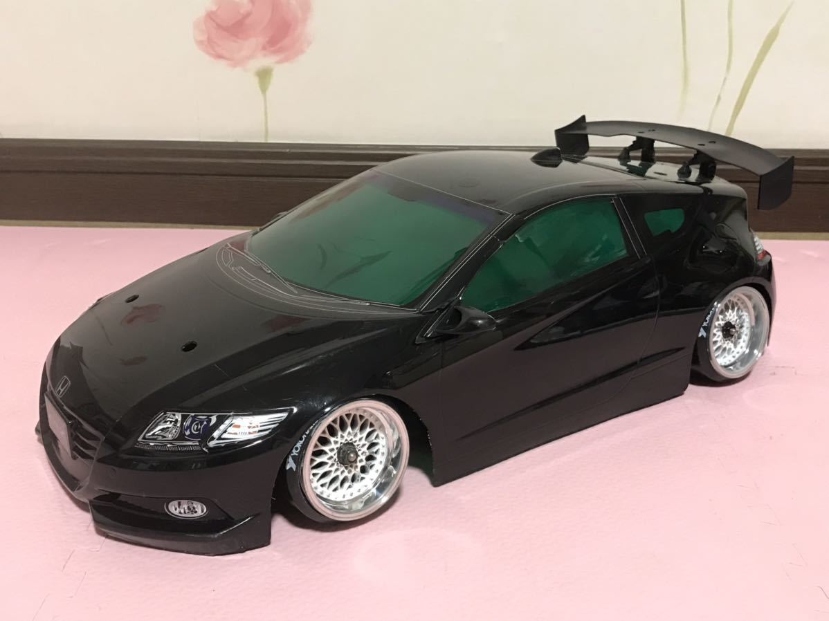 1/10 タミヤ　ホンダ　CR-Z GTウィング、マフラー付き　ラジコンボディ　TAMIYA HONDA_画像3