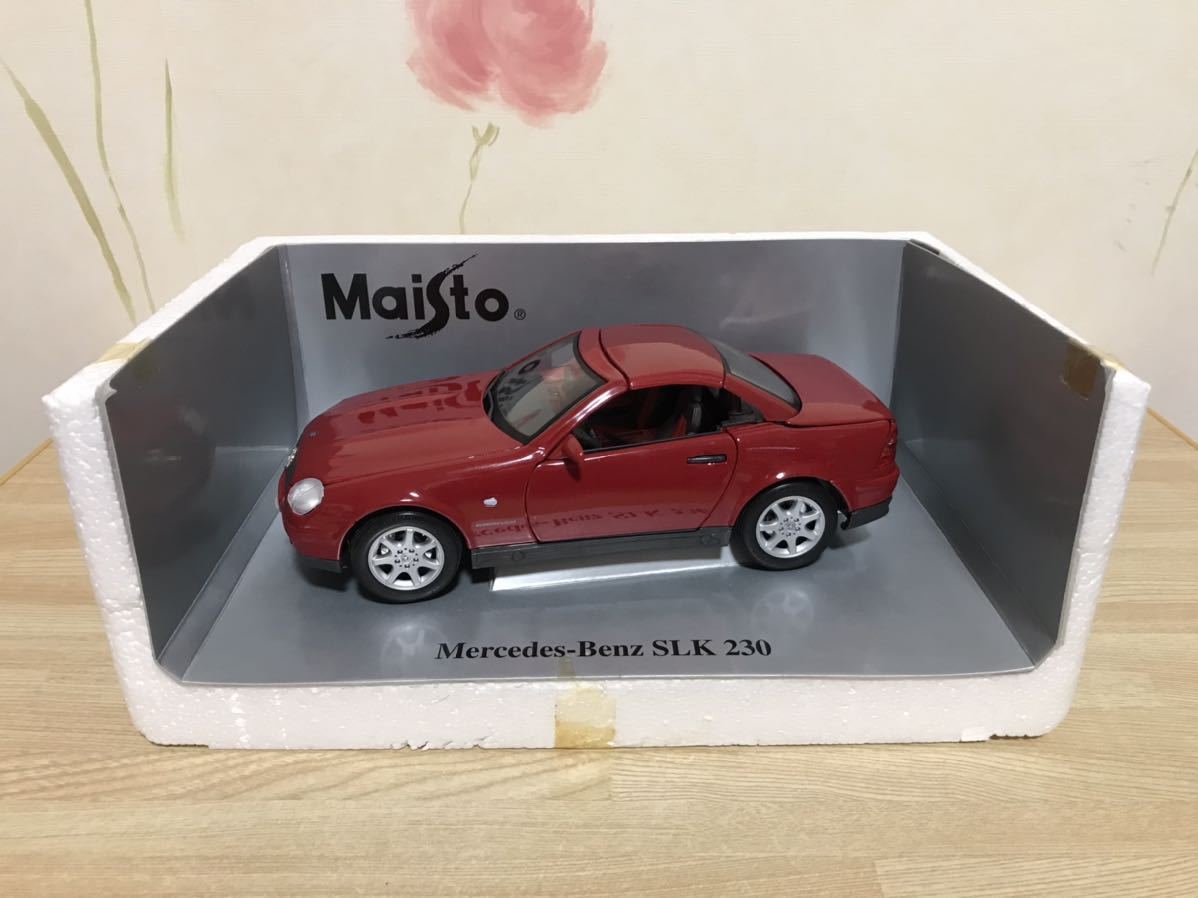 送料無料 1/18 メルセデスベンツ SLK 230 オープンカー ミニカー 送料無料 1/18 メルセデスベンツ SLK 230 オープンカー ミニカー