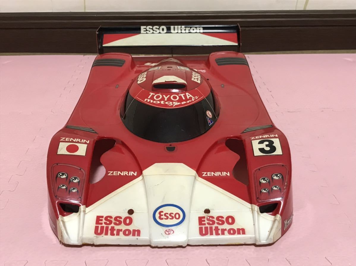 送料無料　1/10 トヨタ GT-ONE TS020 エッソ レースカー ラジコンボディ タミヤ TAMIYA TOYOTA ESSO Ultron RC BODY F103などに