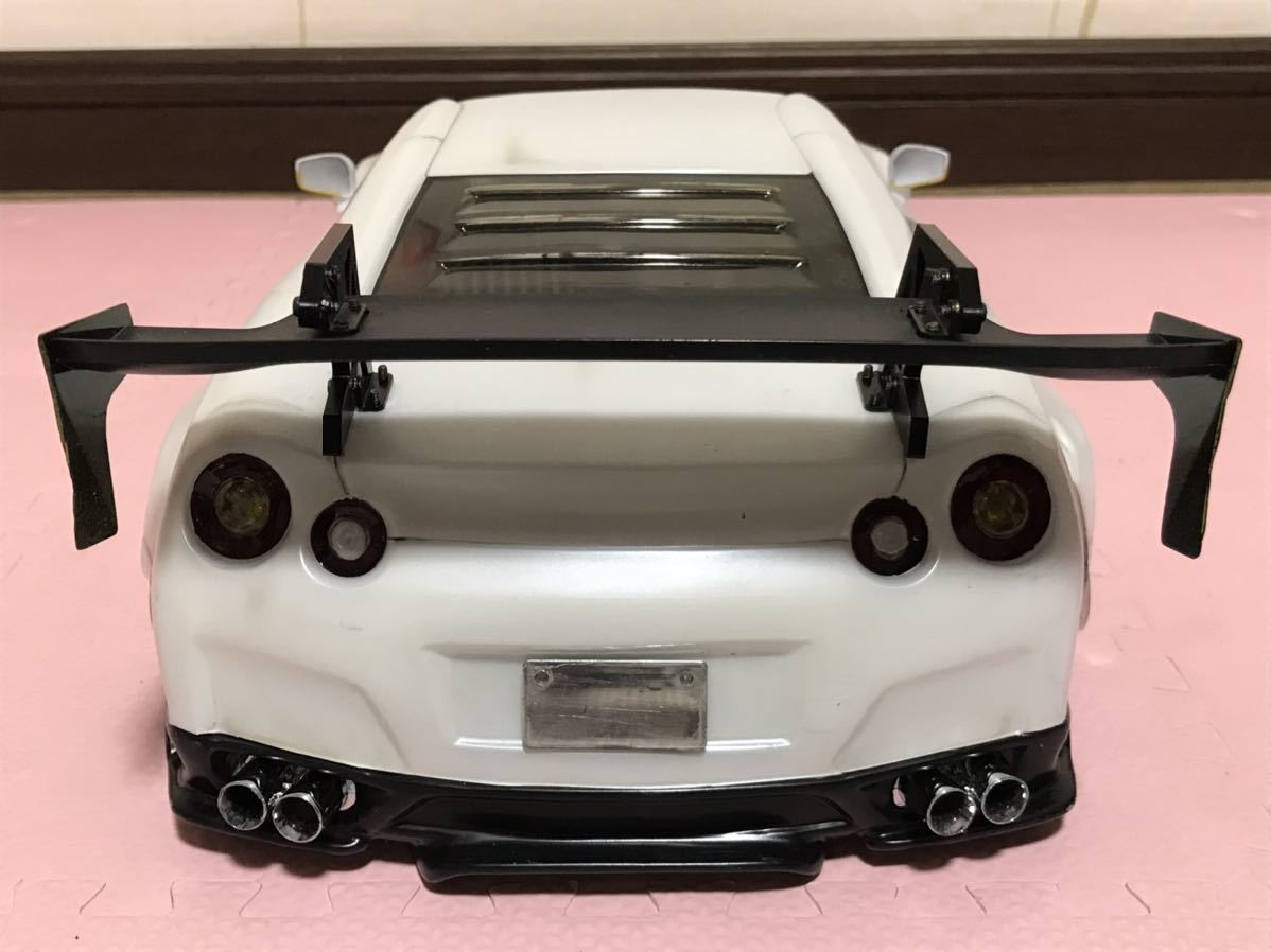 送料無料 1/10 日産 GT-R R35 LB スワンネックGTウィング LED 送料無料 1/10 日産 GT-R R35 LB スワンネックGTウィング LED