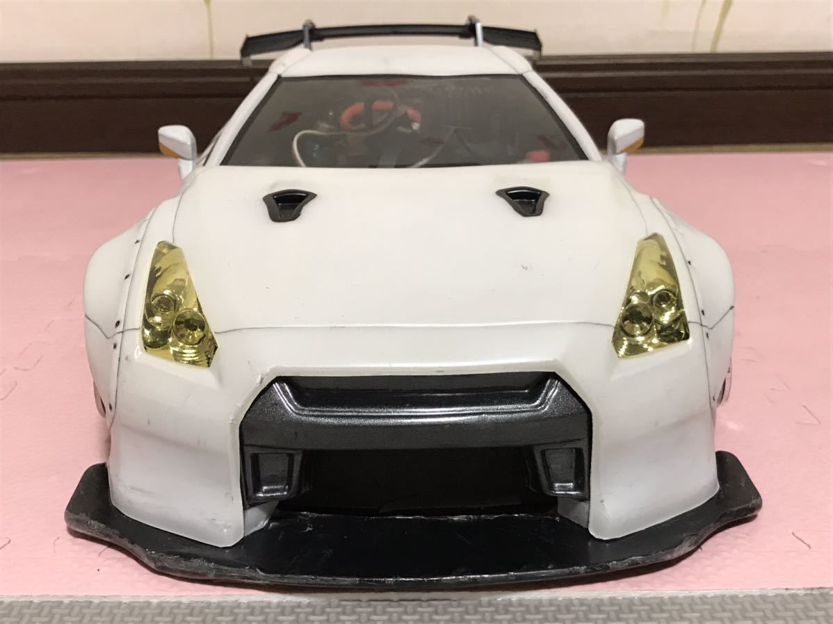 送料無料 1/10 日産 GT-R R35 LB スワンネックGTウィング LED 送料無料 1/10 日産 GT-R R35 LB スワンネックGTウィング LED
