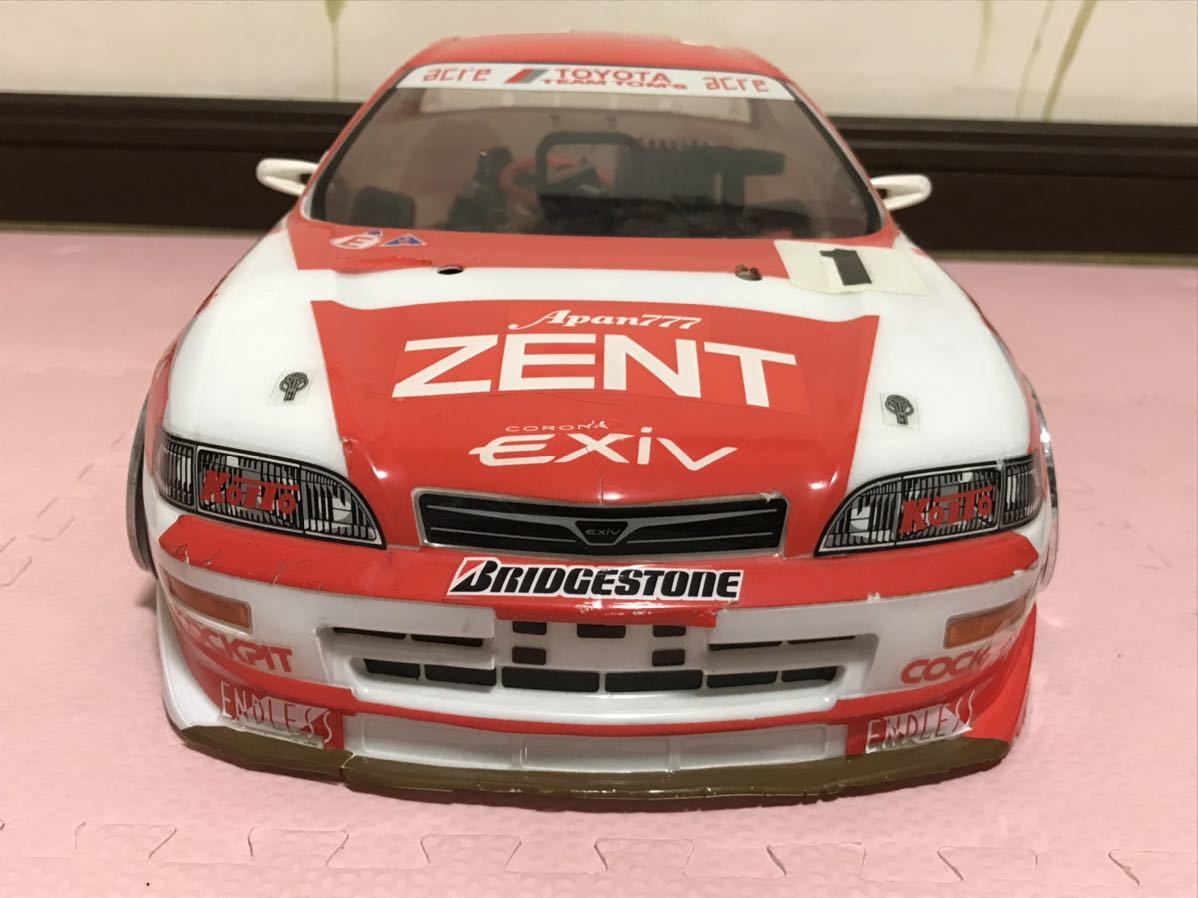 送料無料 当時物 1/10 トヨタ トムス エクシヴ JTCC レーシング 送料無料 当時物 1/10 トヨタ トムス エクシヴ JTCC レーシング