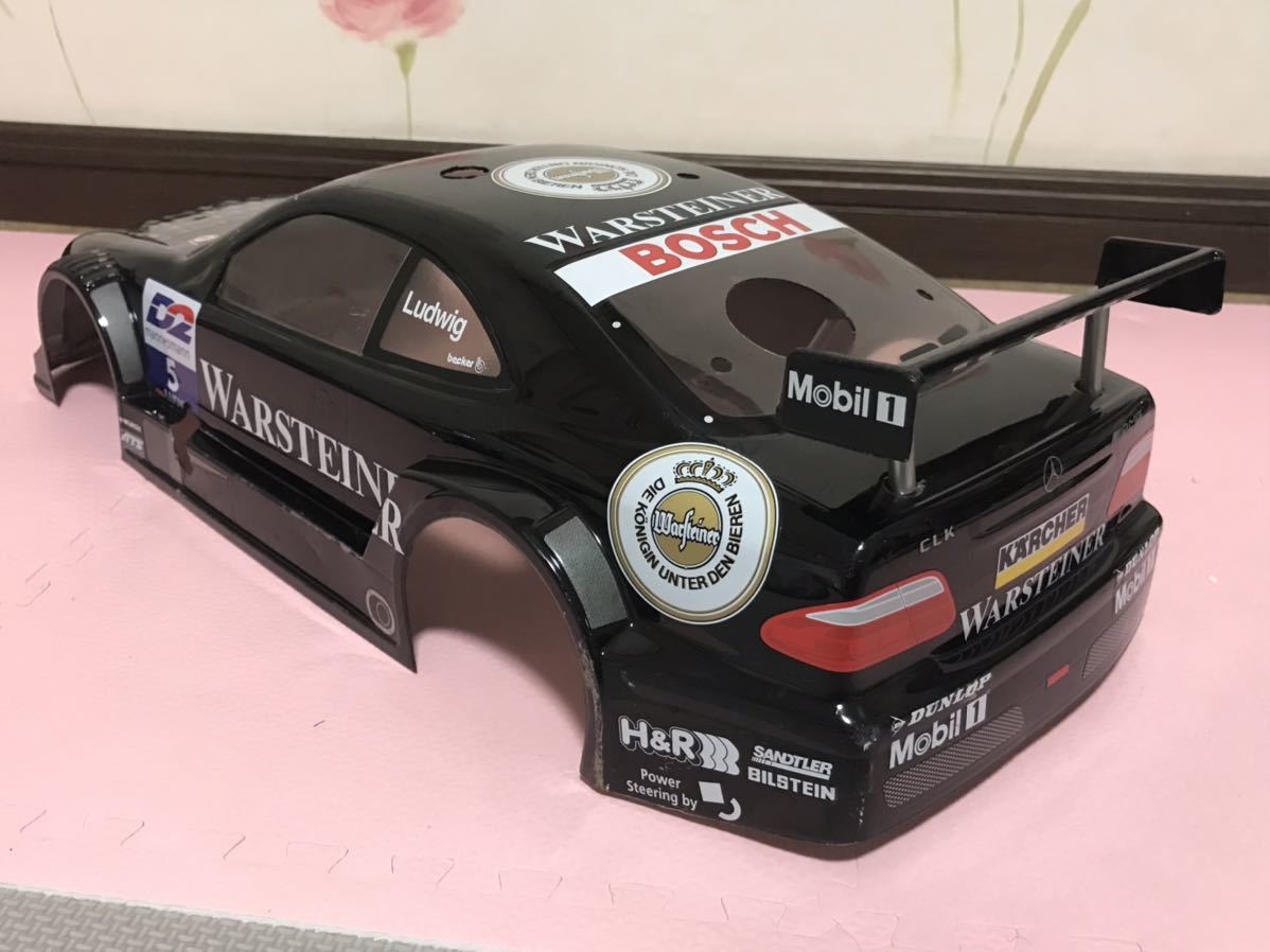 送料無料　1/8 タミヤ　メルセデスベンツ AMG DTM レーシングカー ラジコンボディ TAMIYA MERCEDES BENZ RACING CAR 当時物