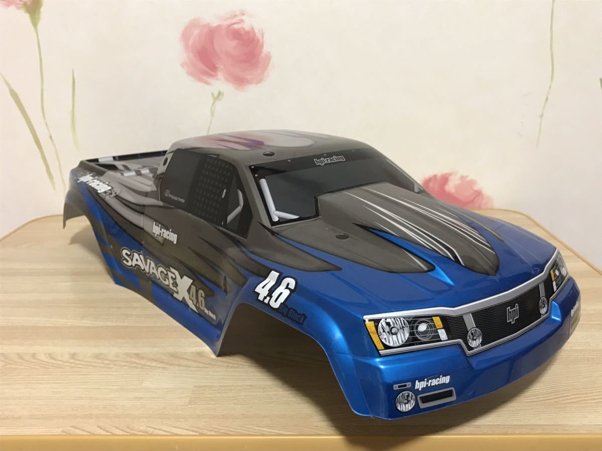 送料無料　hpi racing サベージ モンスタートラック ラジコンボディ SAVAGE X 4.6 Big Block MONSTER TRUCK