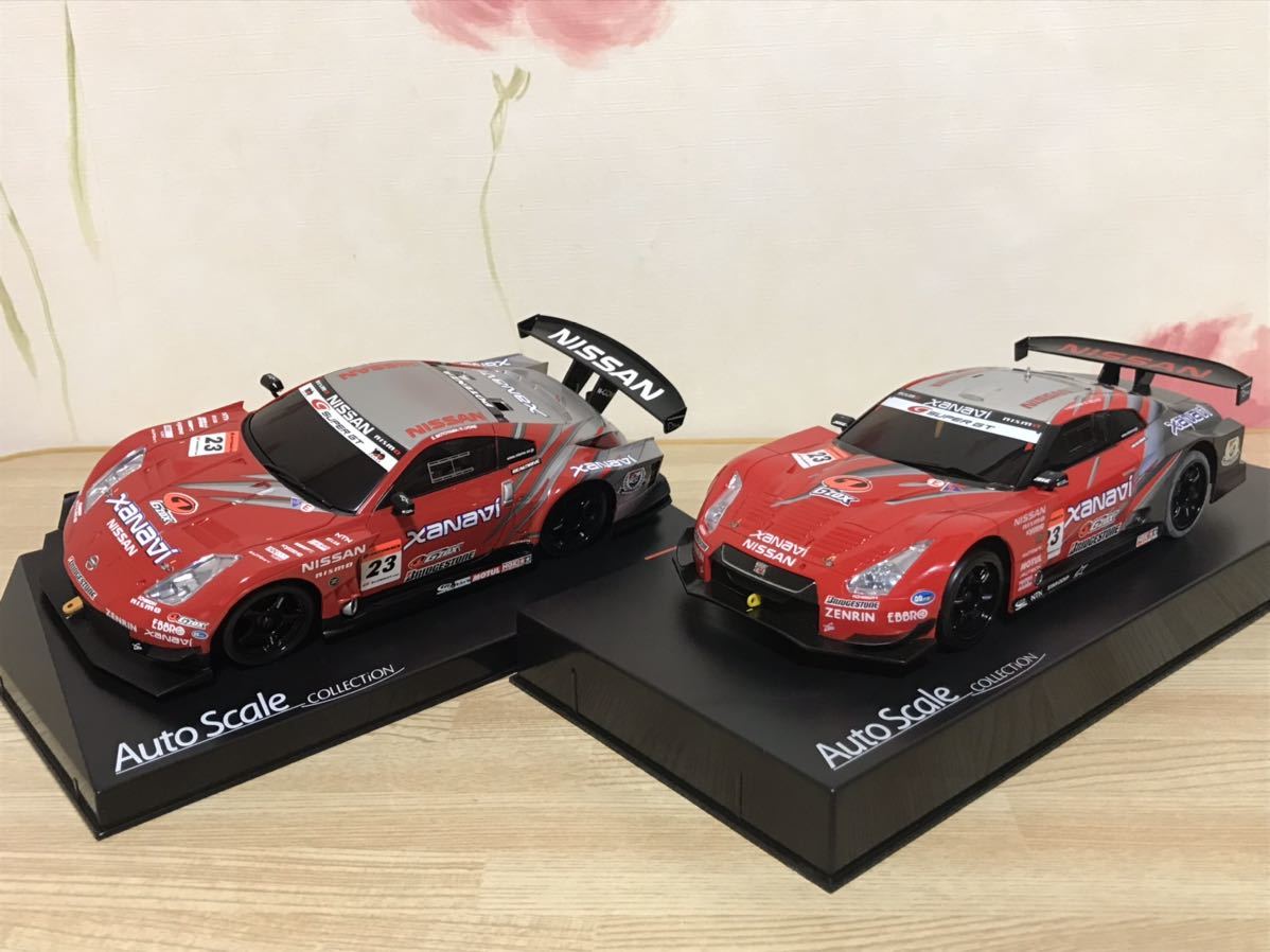 送料無料　京商ミニッツレーサー ザナヴィ ニスモ Z GT-R 2個セット KYOSHO MINI-Z RACER XANAVI NISMO R35 フェアレディZ レーシングカー_画像1