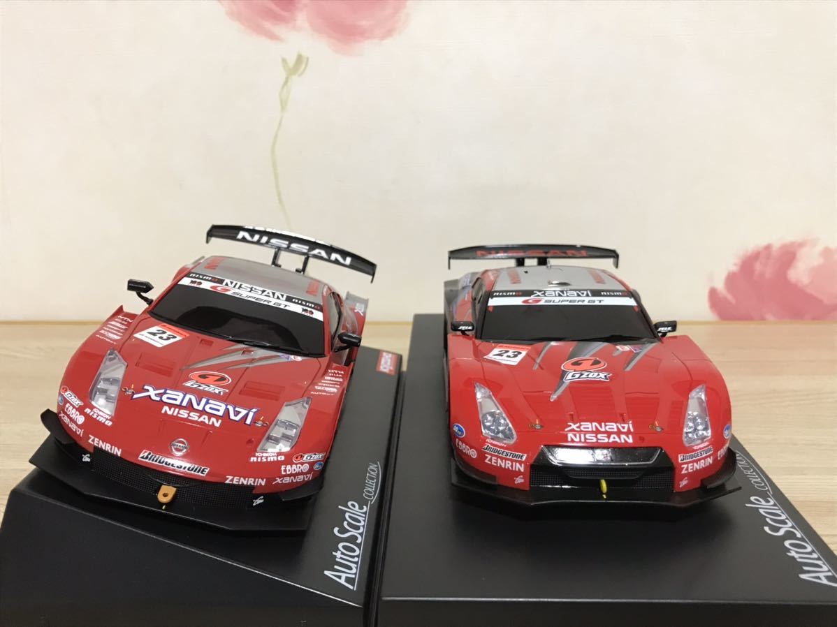 送料無料　京商ミニッツレーサー ザナヴィ ニスモ Z GT-R 2個セット KYOSHO MINI-Z RACER XANAVI NISMO R35 フェアレディZ レーシングカー_画像6