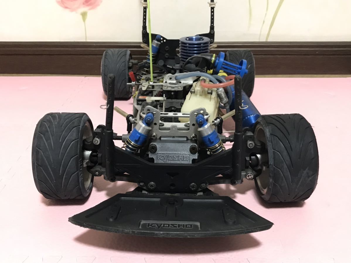 送料無料　当時物　1/8 京商　ラジコン車体　エンジンカー　カスタム多数