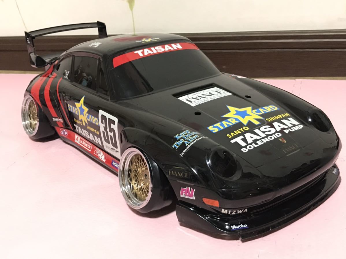 送料無料 1/10 タミヤ ポルシェ 911 GT2 タイサン レーシング 送料無料 1/10 タミヤ ポルシェ 911 GT2 タイサン レーシング