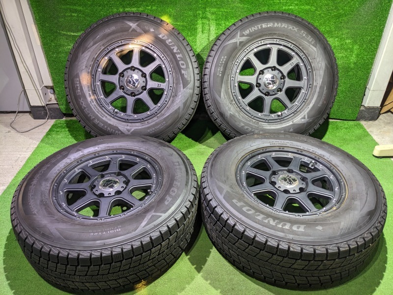 XTREM-J MLJ 16インチ 7J +30 PCD139.7 6H スタッドレス DUNLOP