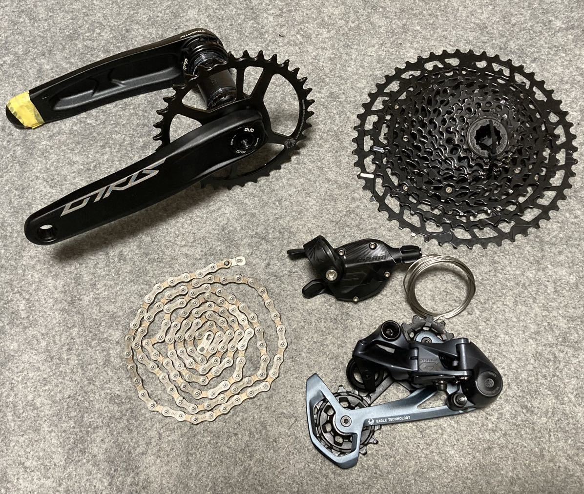 爆売り！ 新車外し SRAM MTB リアデイレーラー スプロケット シフト