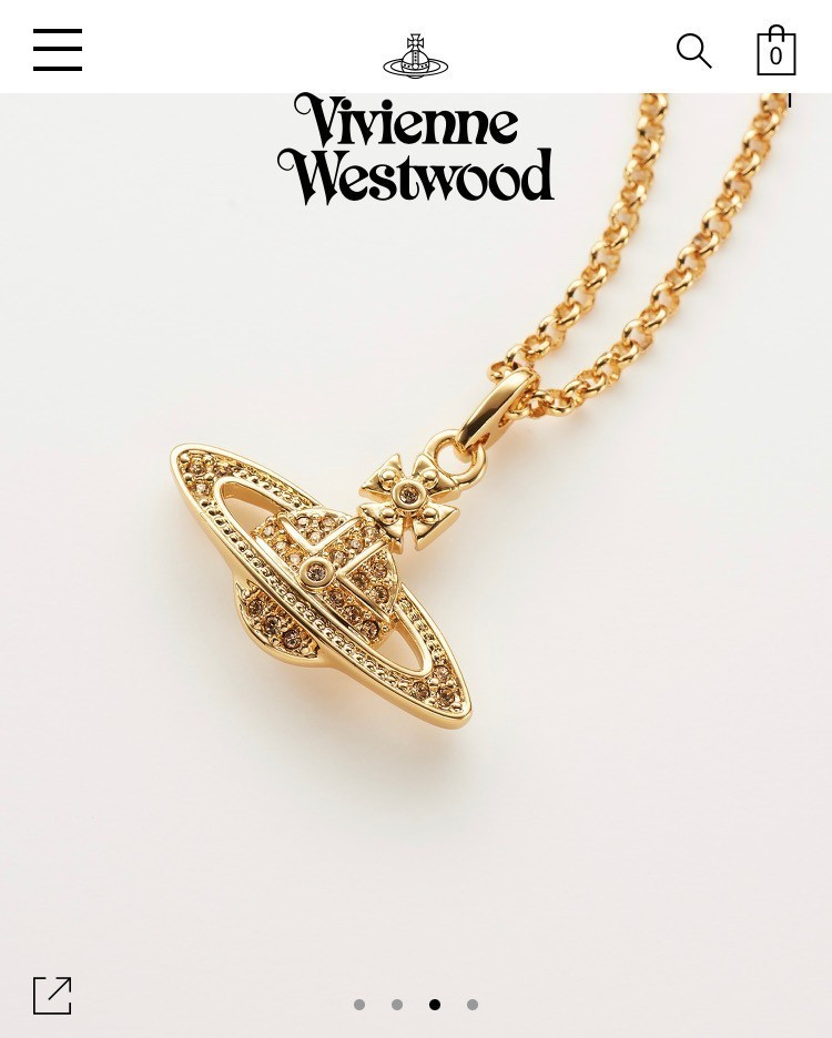 有名なブランド Vivienne Westwood 定番ネックレス 未使用品